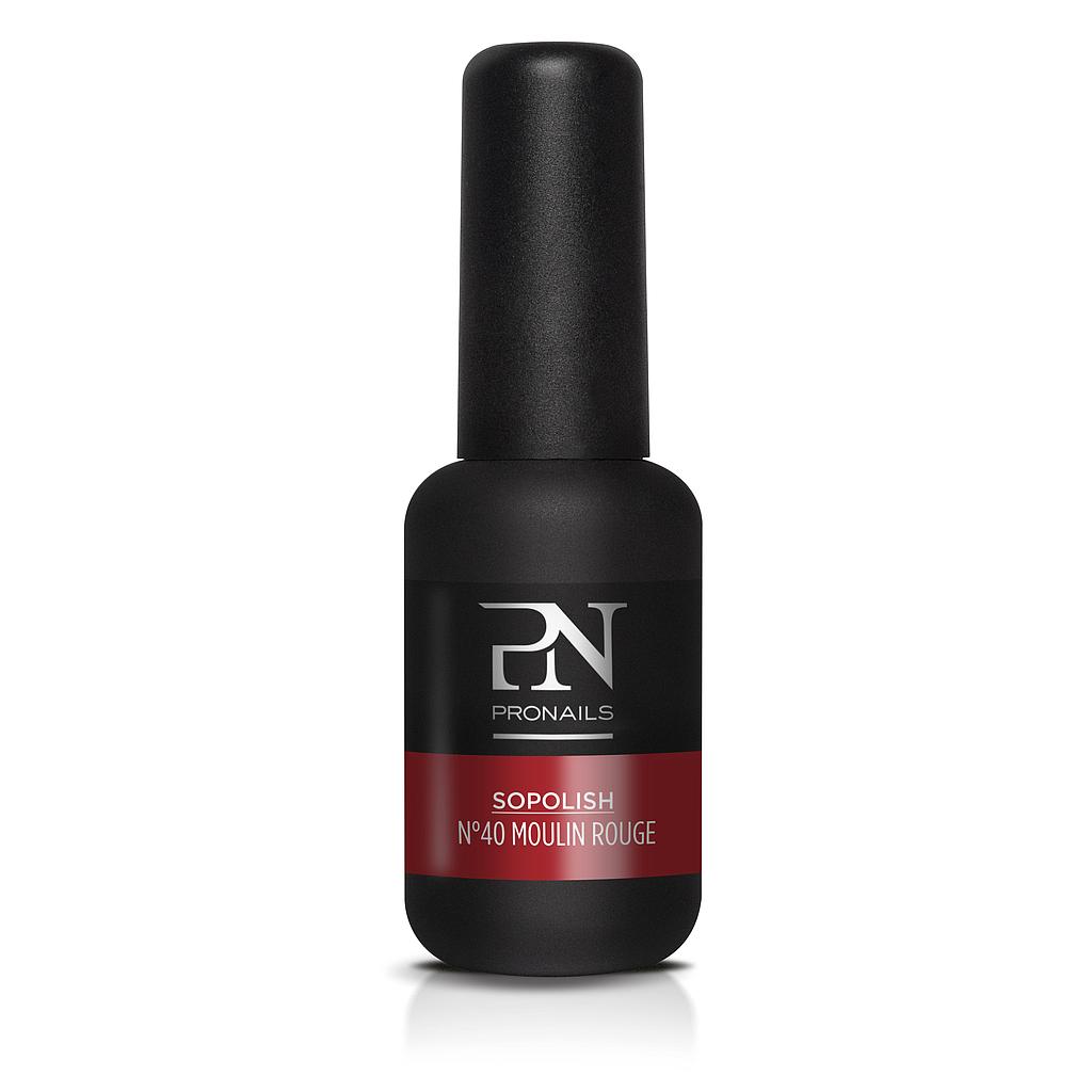 Esmalte uñas semipermanente 40 Moulin Rouge 8ml