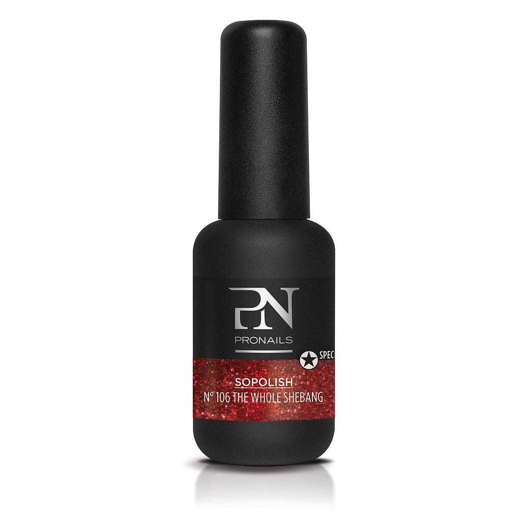 Esmalte uñas semipermanente 106 The Whole Shebang 8ml