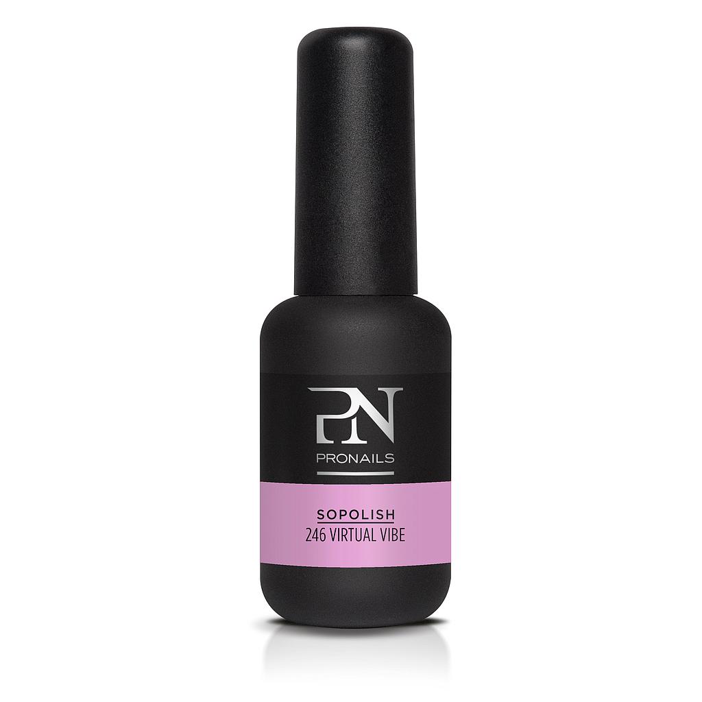 Esmalte uñas semipermanente 246 Virtual Vibe 8ml