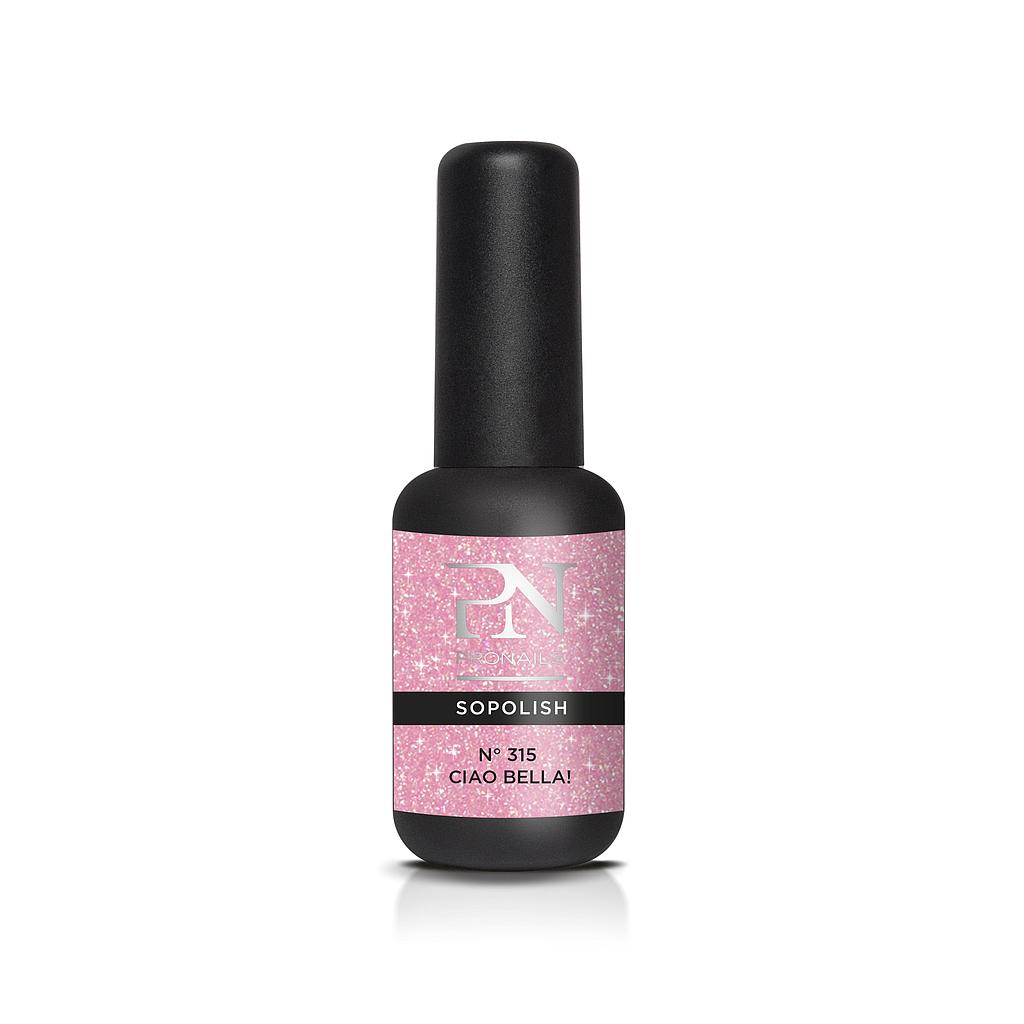 Esmalte uñas semipermanente 315 Ciao Bella 8 ml